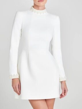 NADINE MERABI | Dresses | Nadine Merabi Natalie Ivory Dress | Poshmark